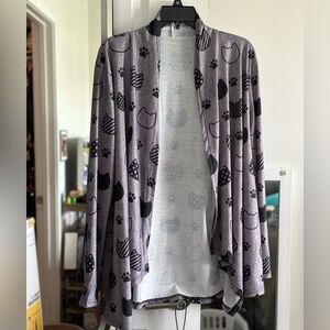 Cat Cardigan NWOT